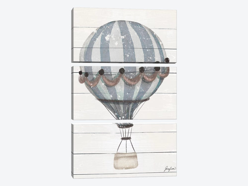 Hot Air Balloon Adventure by Josefina 3-piece Canvas Art