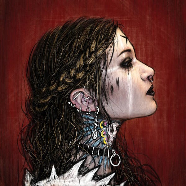 Goth Art: X by Justin Gedak