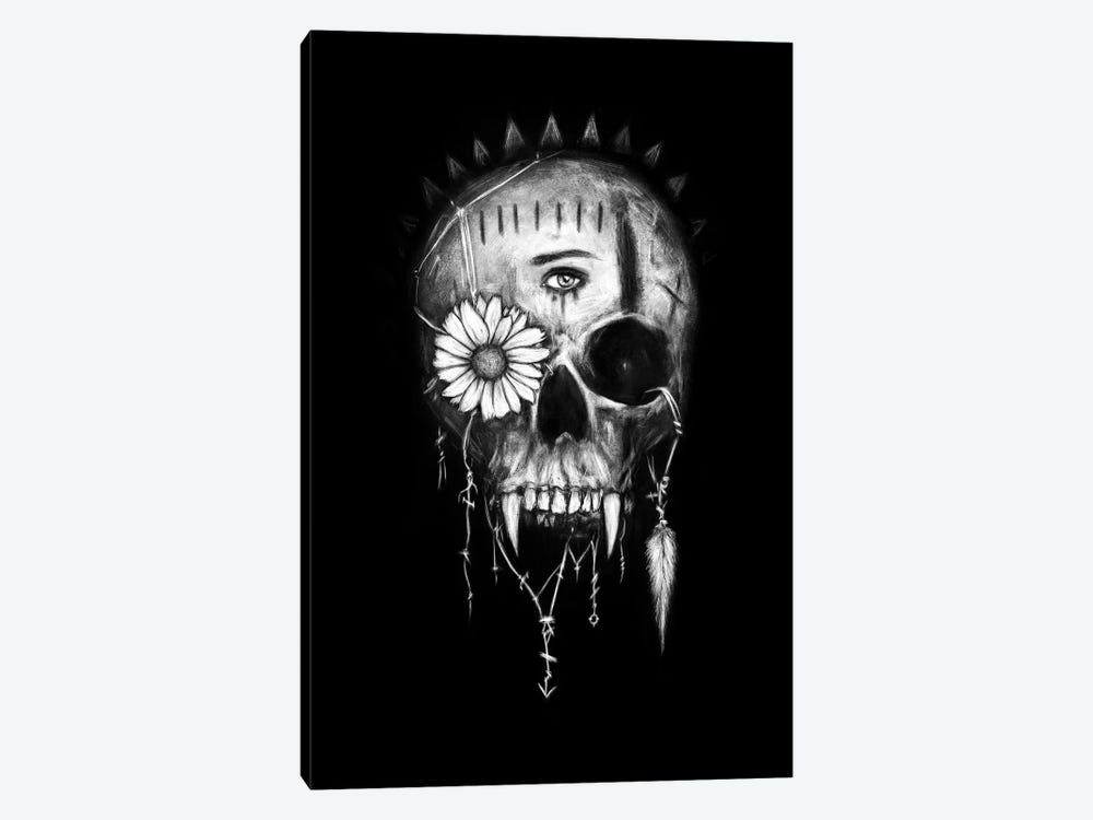 Vampire Skull by Justin Gedak 1-piece Art Print