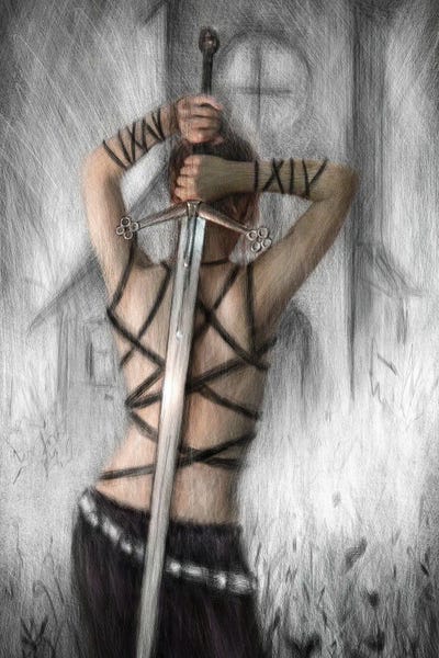 Haunted by Justin Gedak art print