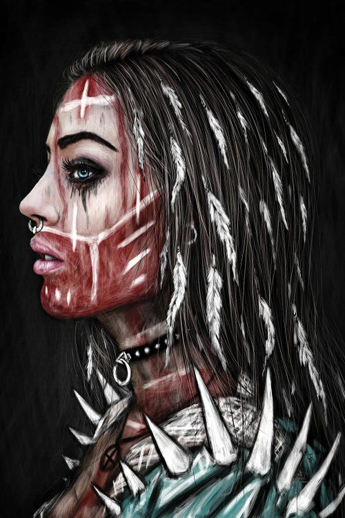 Huntress by Justin Gedak wall art