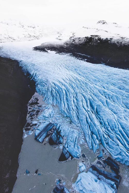 The Blue River Of Ice