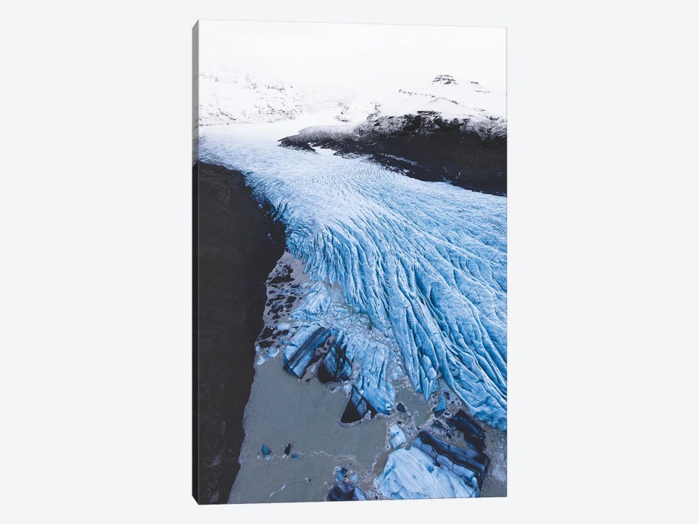 The Blue River Of Ice by Joe Shutter 1-piece Canvas Art