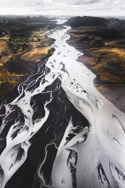 The Great River by Joe Shutter framed wall art