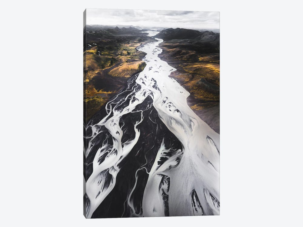 The Great River by Joe Shutter 1-piece Canvas Print