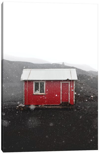 The Red House Canvas Art Print - Joe Shutter