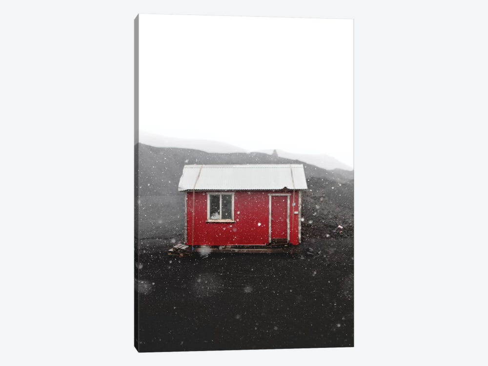 The Red House by Joe Shutter 1-piece Canvas Print