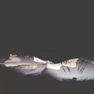 Black Mountains by Joe Shutter framed wall art