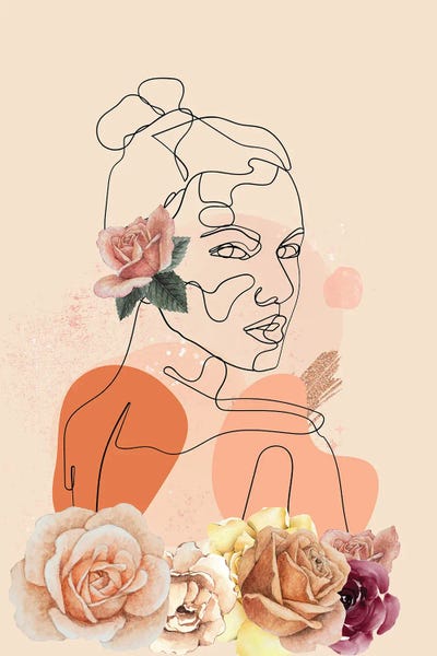 Floral Ambition I by Jesse Keith canvas print