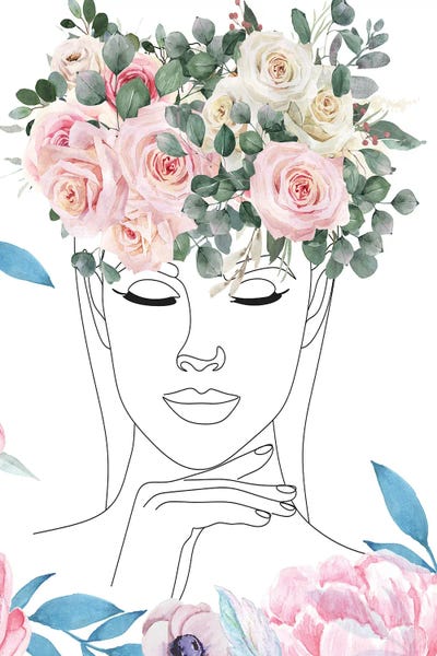 Floral Beauty by Jesse Keith canvas print