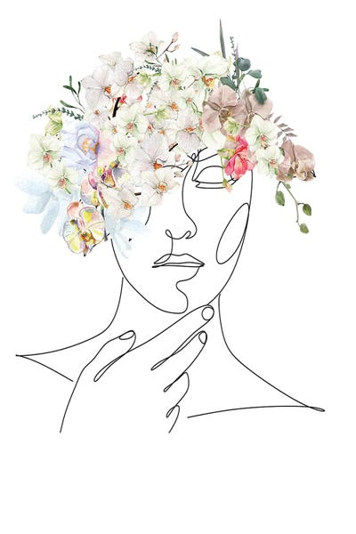 Floral Soul by Jesse Keith canvas print