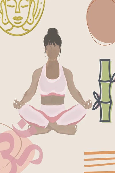 Jesse Keith: Yoga Pose I by Jesse Keith