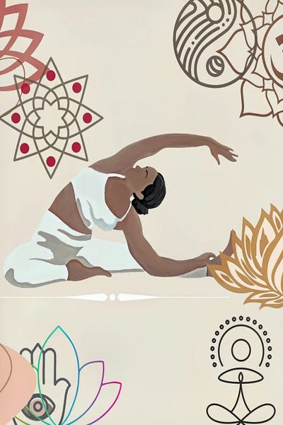 Jesse Keith: Yoga Pose II by Jesse Keith