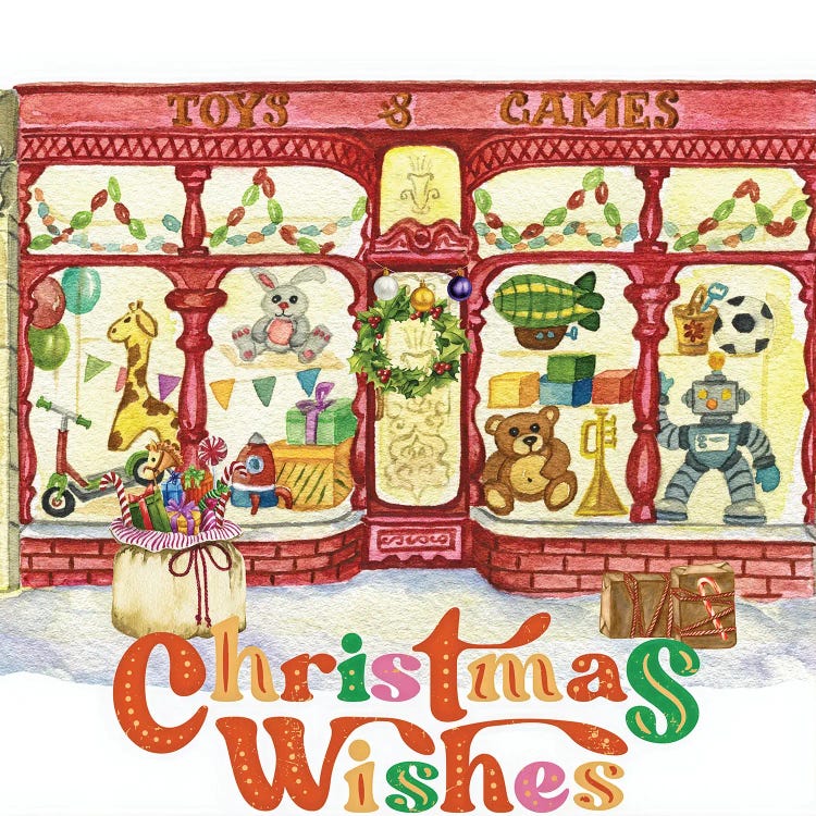 Christmas Wishes by Jesse Keith wall art