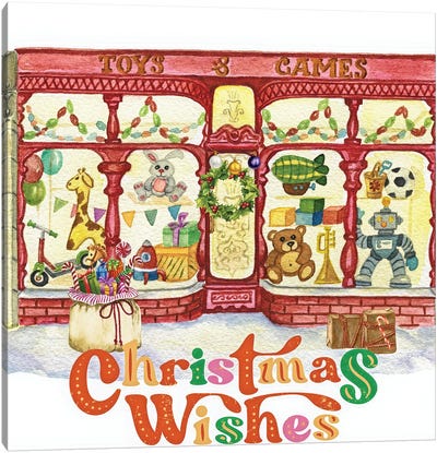 Christmas Wishes Canvas Art Print
