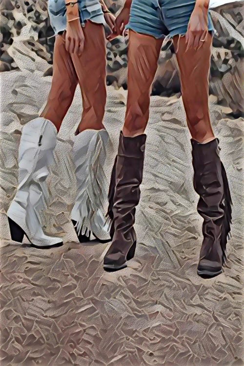 Rodeo Girls by Jesse Keith wall art
