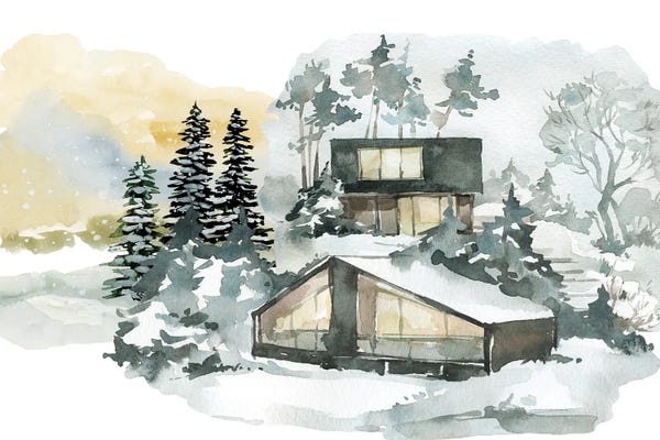 Cabins: Hidden Cabin II by Jesse Keith