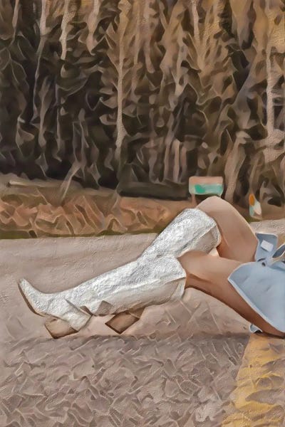 Jesse Keith: Sparkle Boots by Jesse Keith