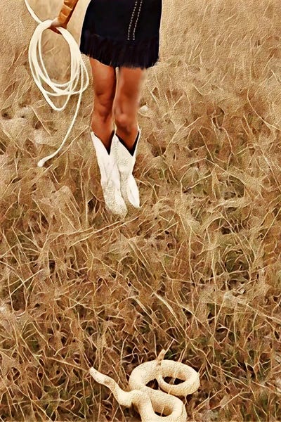 With Her Lasso