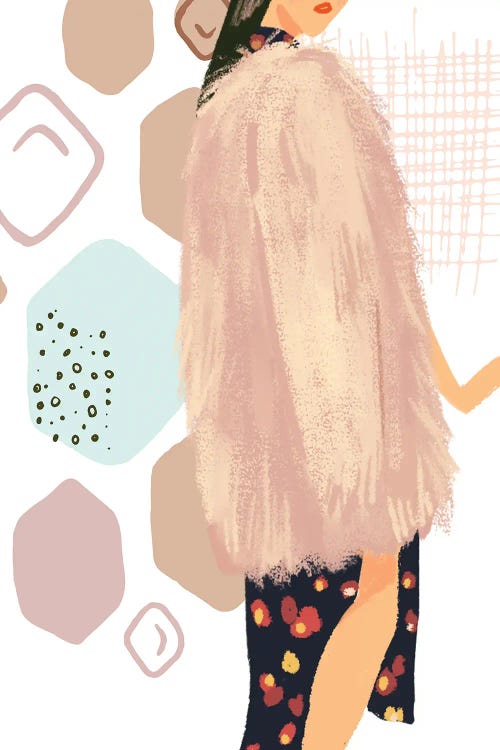 She Is Fur Vogue by Jesse Keith wall art