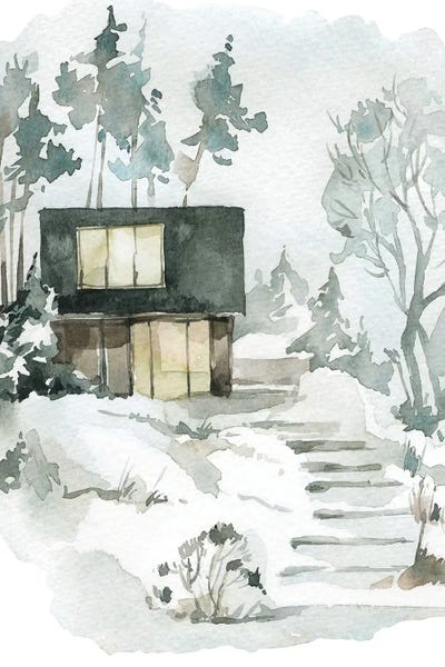 Rustic Winter: Walkway by Jesse Keith