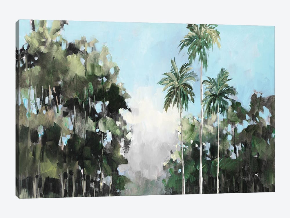 Palms on the Coast by Jane Slivka 1-piece Canvas Wall Art