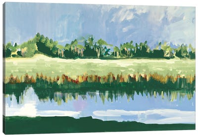 Coastal Landscape View Canvas Art Print