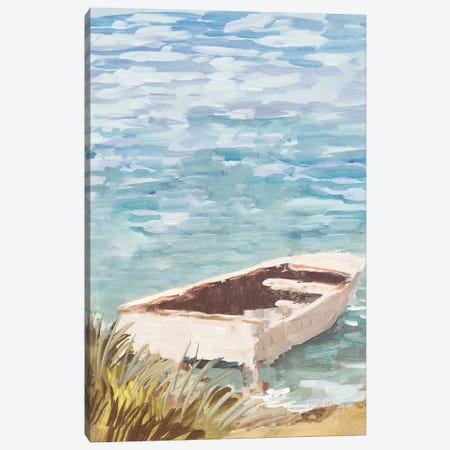 Day On The Inlet Canvas Print #JSL117} by Jane Slivka Canvas Artwork