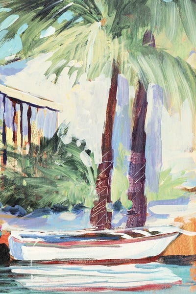 Rowboats: Docked By The Palms by Jane Slivka