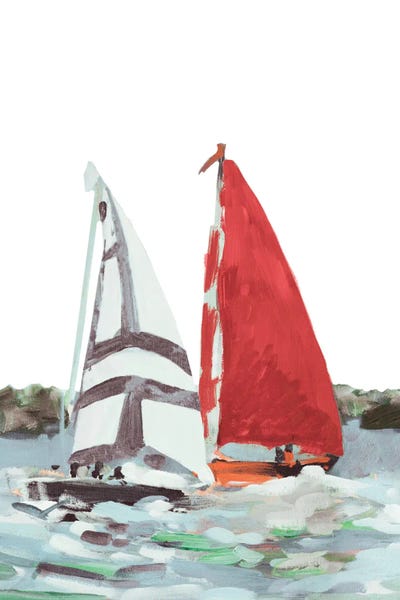 Line Regatta I by Jane Slivka acrylic art print