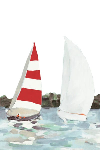 Line Regatta II by Jane Slivka acrylic art print