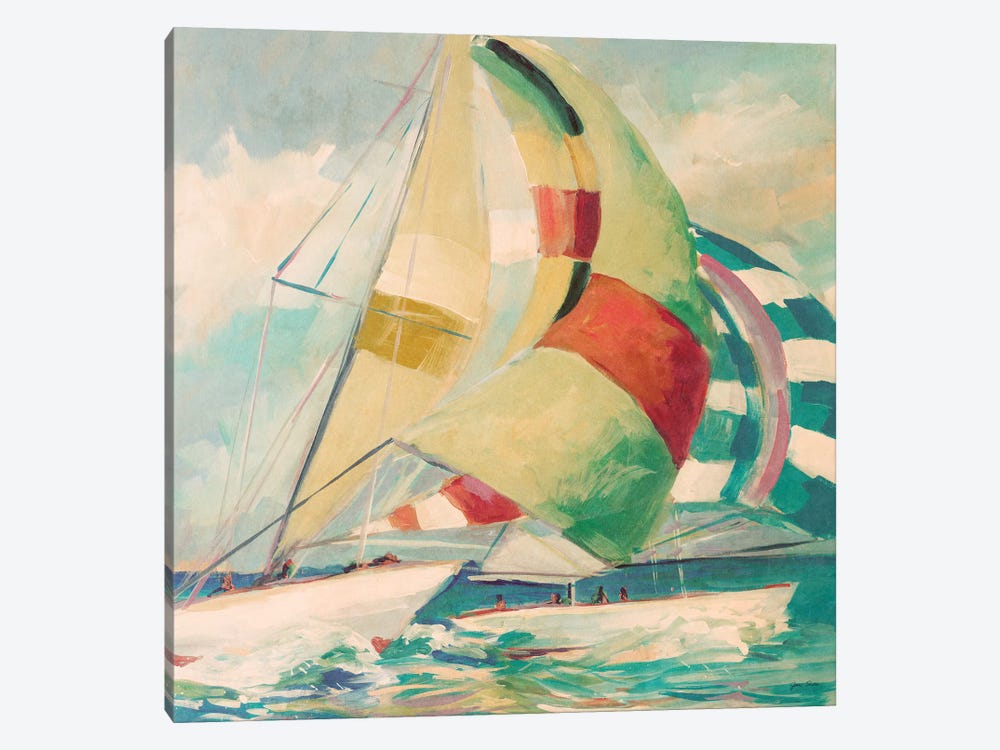 Calm Full Sail I by Jane Slivka 1-piece Canvas Artwork