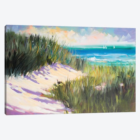 Seagrass Shore Canvas Print #JSL133} by Jane Slivka Canvas Art Print