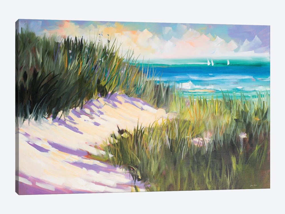 Seagrass Shore by Jane Slivka 1-piece Canvas Artwork