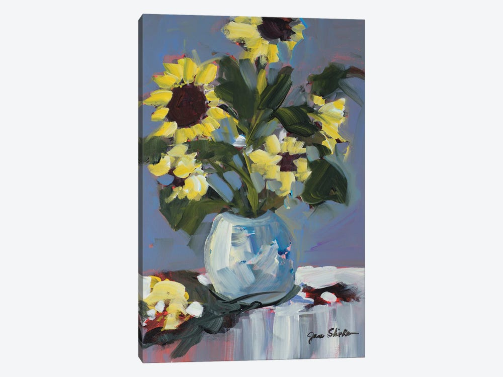 Sunflowers by Jane Slivka 1-piece Canvas Wall Art