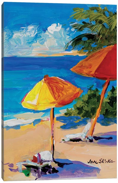 Caribbean Coast Canvas Art Print