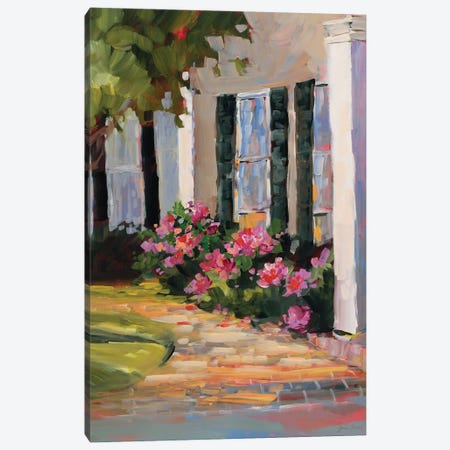 Garden Window Canvas Print #JSL145} by Jane Slivka Canvas Print