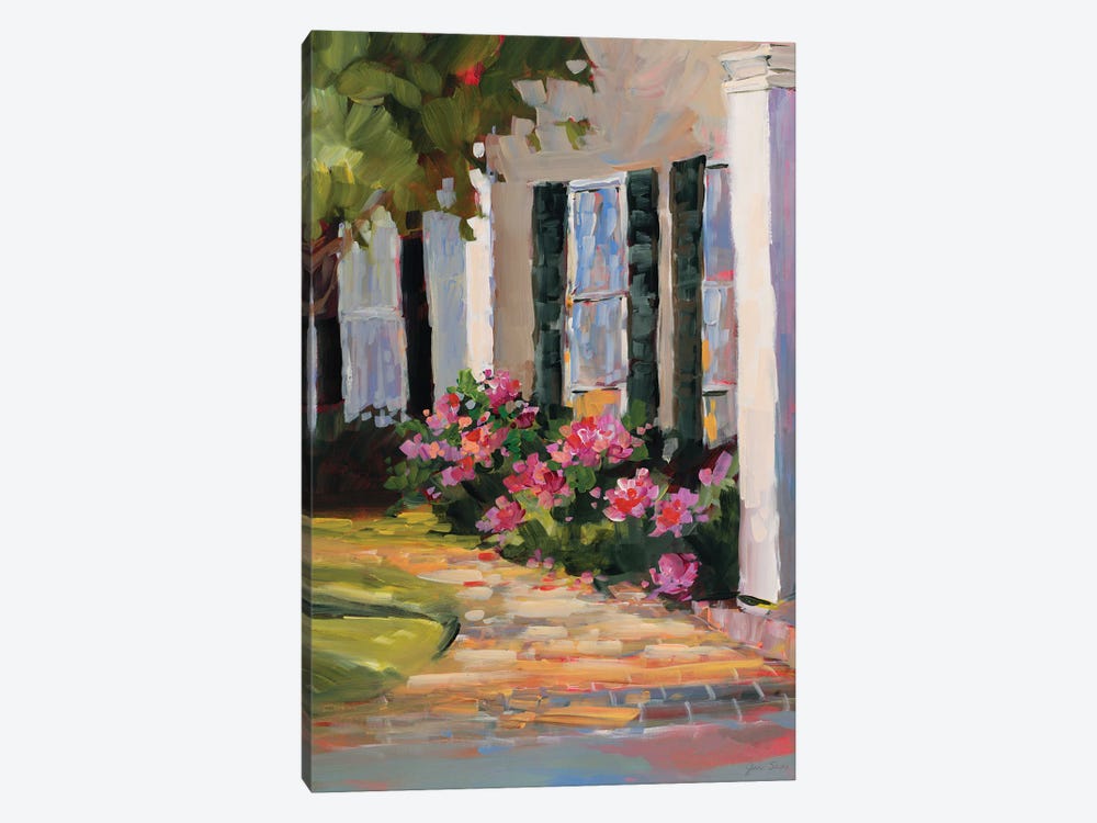 Garden Window by Jane Slivka 1-piece Canvas Print