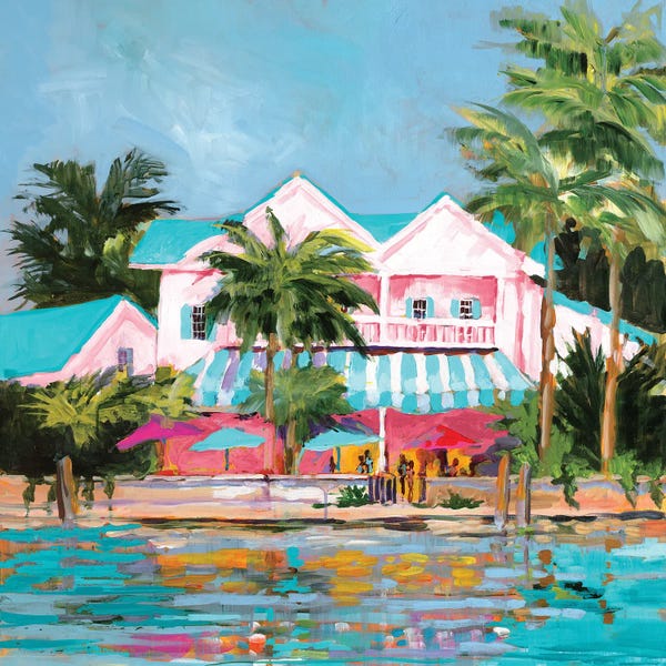 Jane Slivka: Art Deco Beach Resort by Jane Slivka