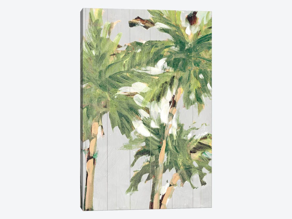 Caribbean Palm Trees by Jane Slivka 1-piece Canvas Print