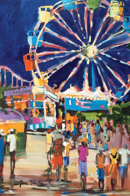 Carnival by Jane Slivka wall art