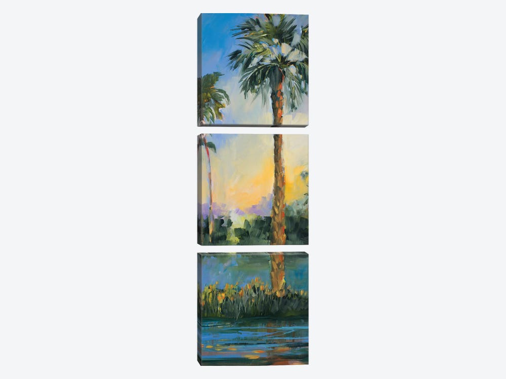 At Sunset by Jane Slivka 3-piece Canvas Artwork