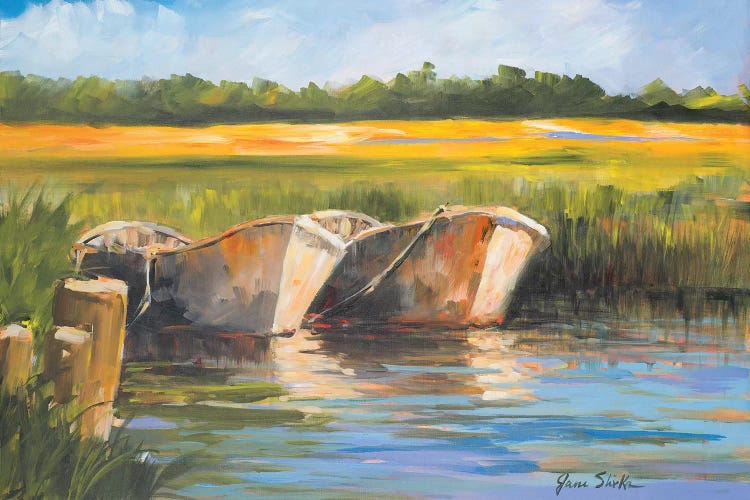 Day on the Lake by Jane Slivka wall art
