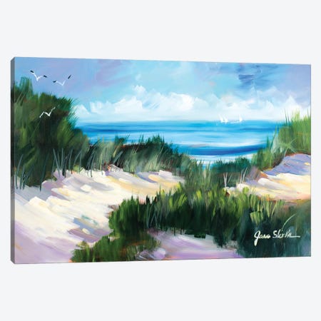 Dune Shoreside Canvas Print #JSL21} by Jane Slivka Canvas Print
