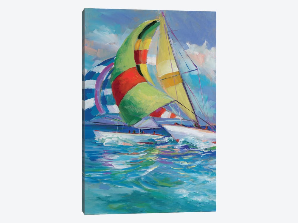 Full Sail I by Jane Slivka 1-piece Art Print