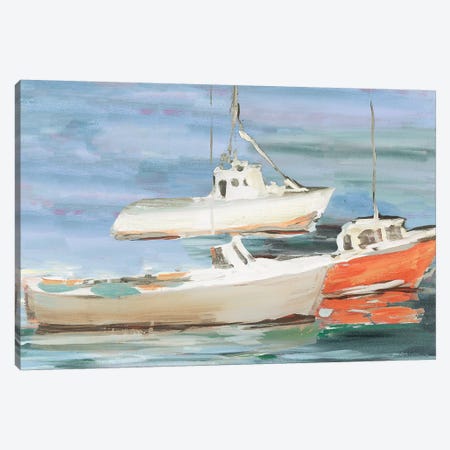 Atlantic Sailboats Canvas Print #JSL2} by Jane Slivka Canvas Artwork