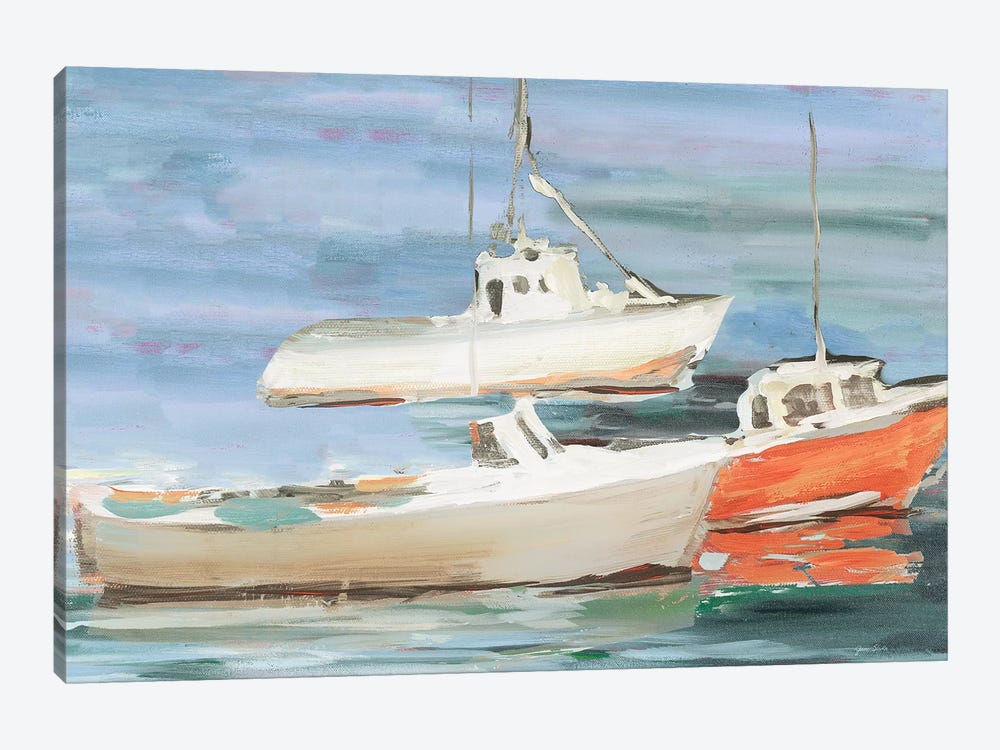 Atlantic Sailboats by Jane Slivka 1-piece Canvas Print