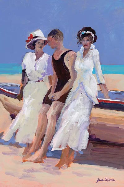 Island Leisure by Jane Slivka acrylic art print