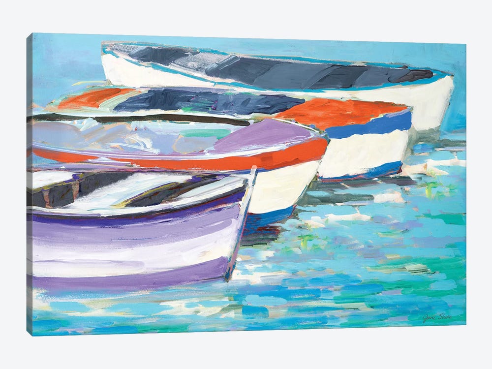 Keep Rowing by Jane Slivka 1-piece Art Print