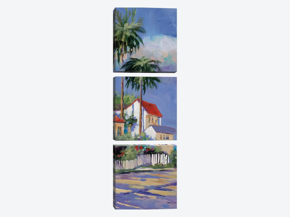 Key West I by Jane Slivka 3-piece Canvas Artwork